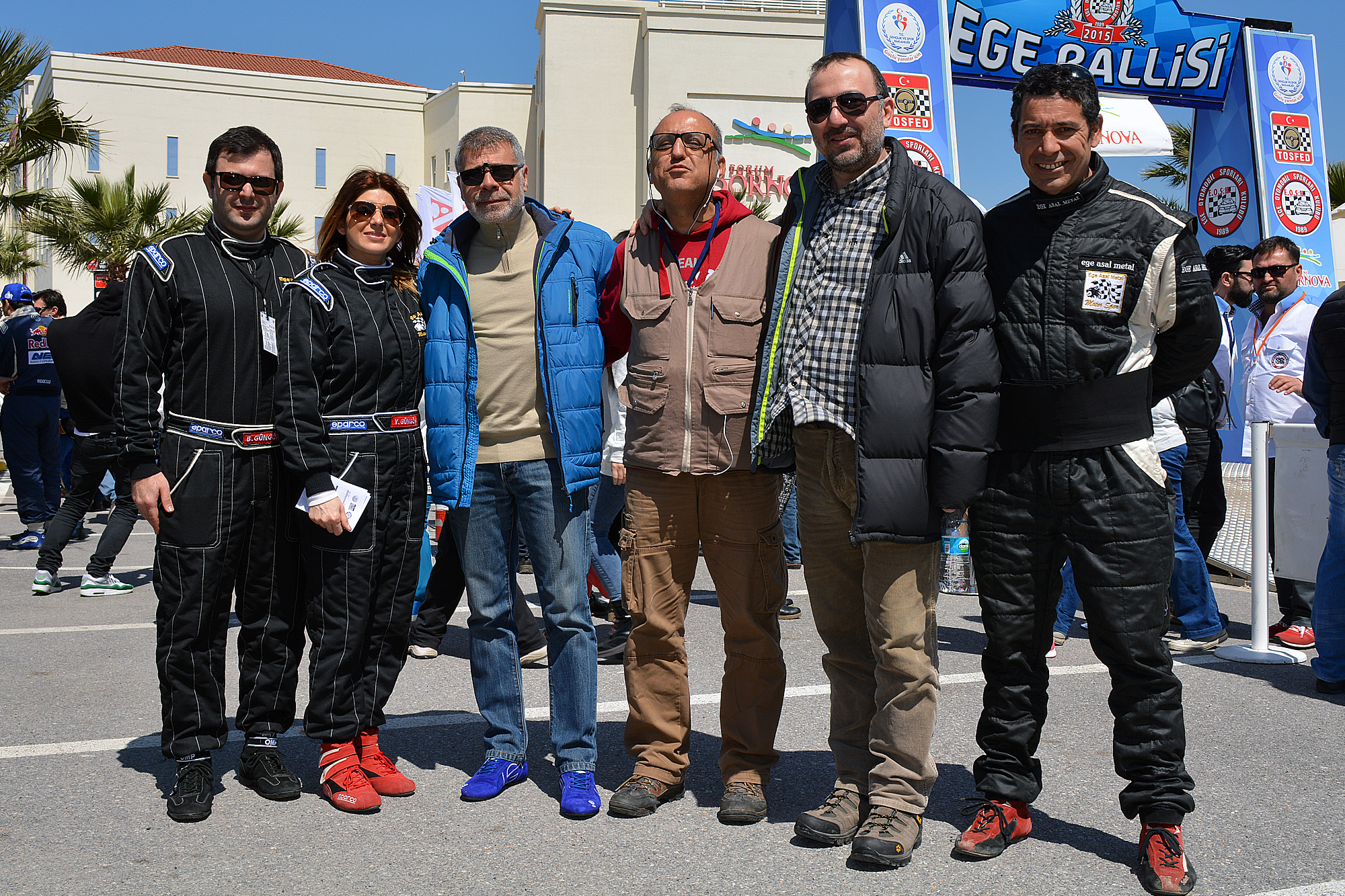 Burak ve Yonca Güngör podyumun ilk sıralarında yer aldı
